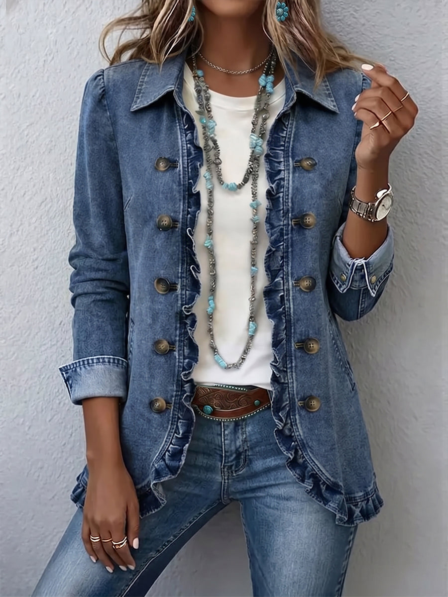 Frill Trim Jacket