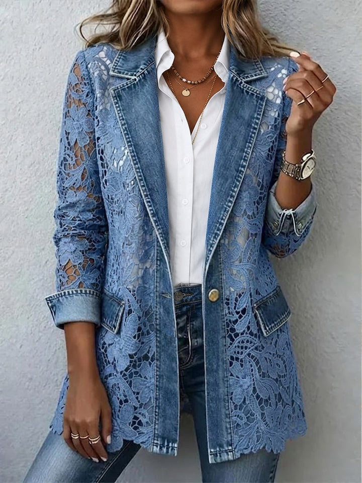 Floral Lace Blazer
