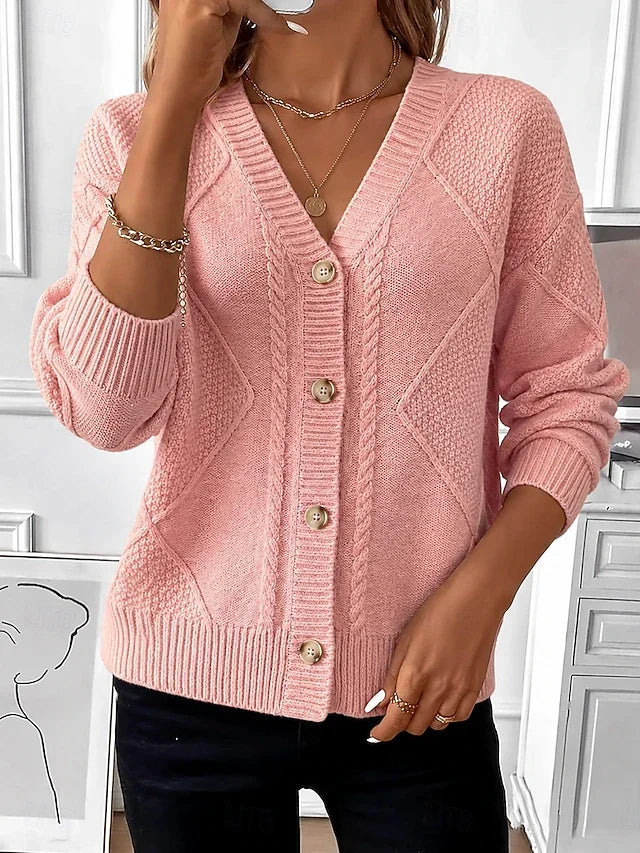 Vintage Cable Knit Cardigan