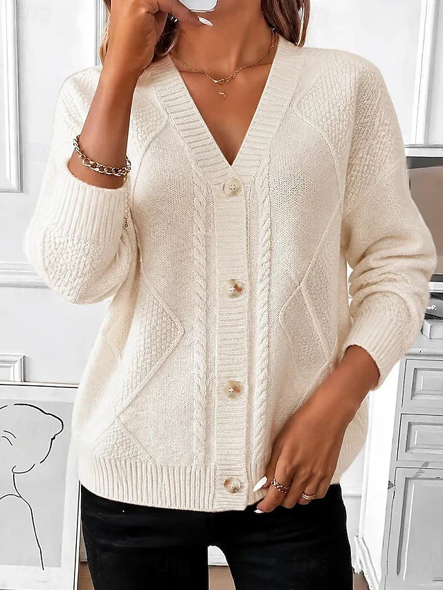 Vintage Cable Knit Cardigan