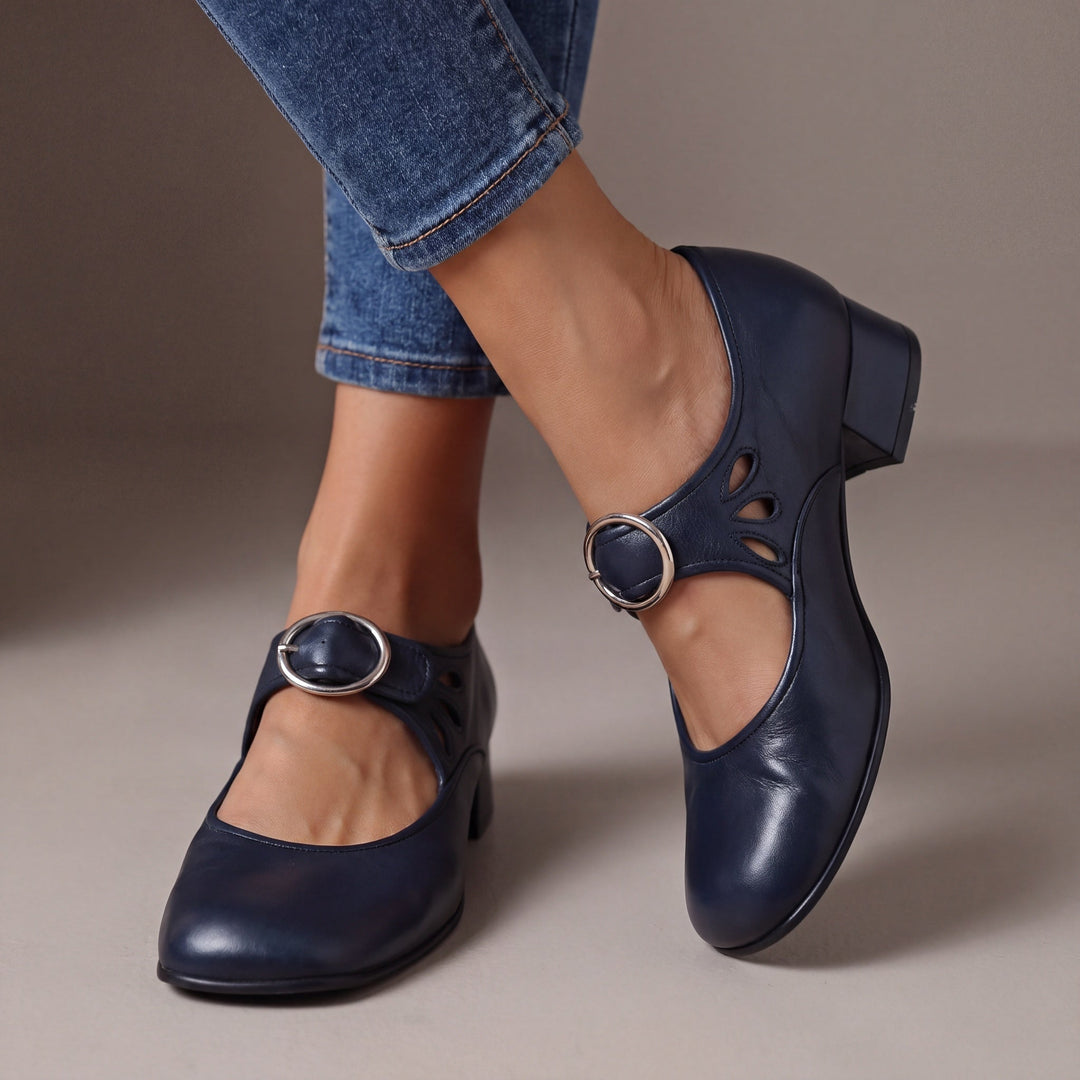 Cushioned Orthopedic Mary Janes
