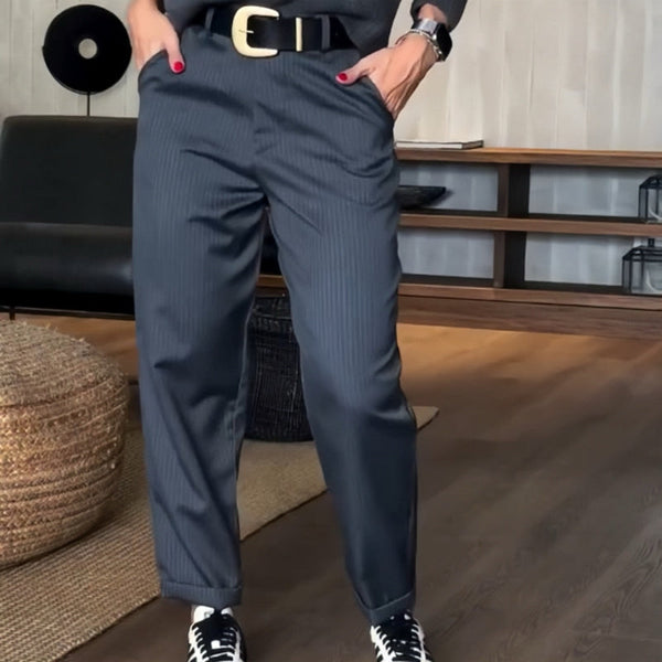 Elegant High-Waist Trousers
