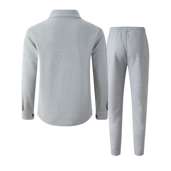 Waffle Knit Comfort Two Piece Set