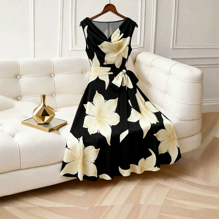 Floral A-Line Dress