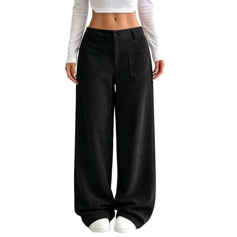 Relaxed Wide-Leg Pants