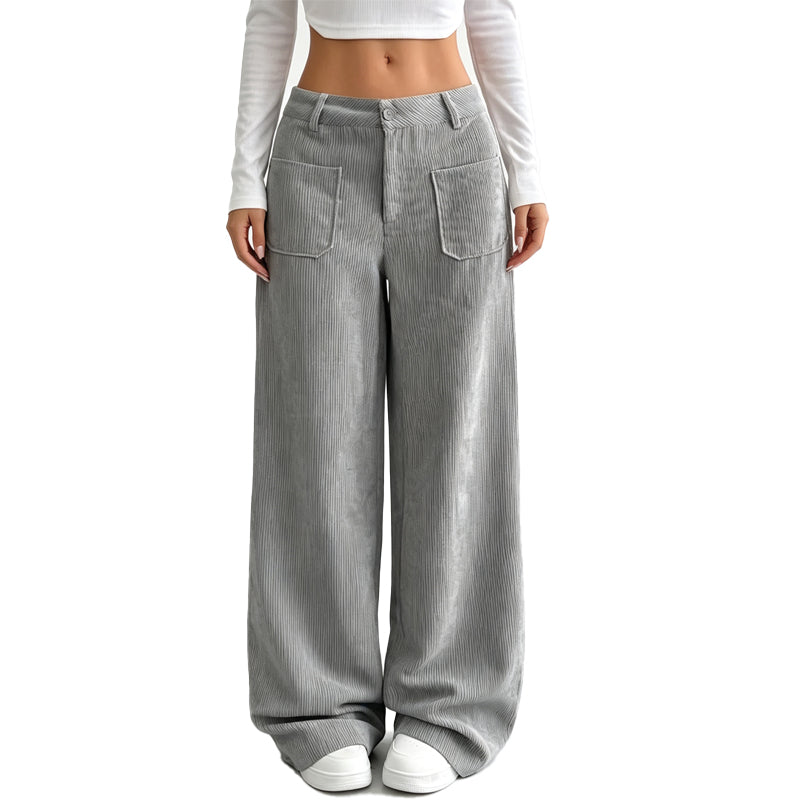 Relaxed Wide-Leg Pants