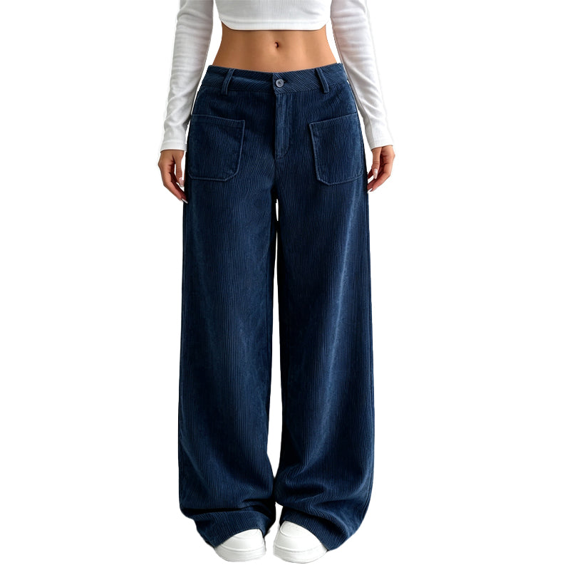 Relaxed Wide-Leg Pants