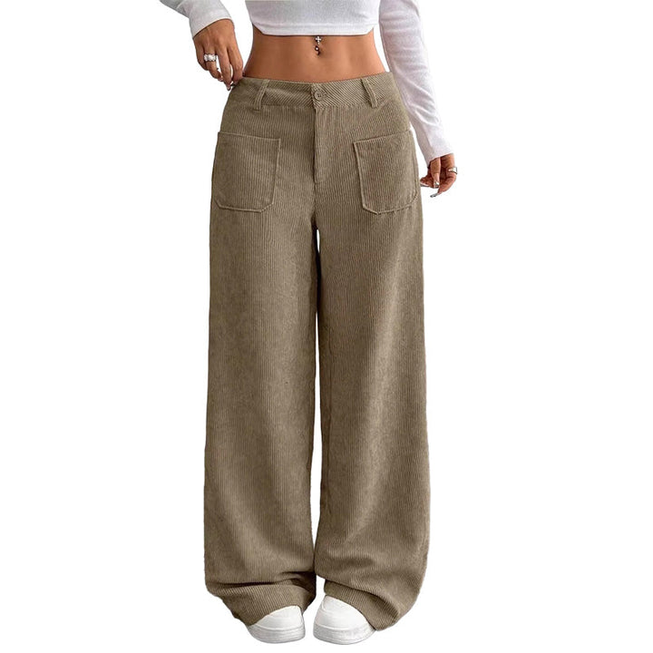 Relaxed Wide-Leg Pants