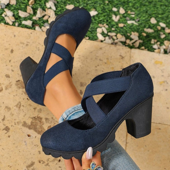 Mary Jane Platform Heels