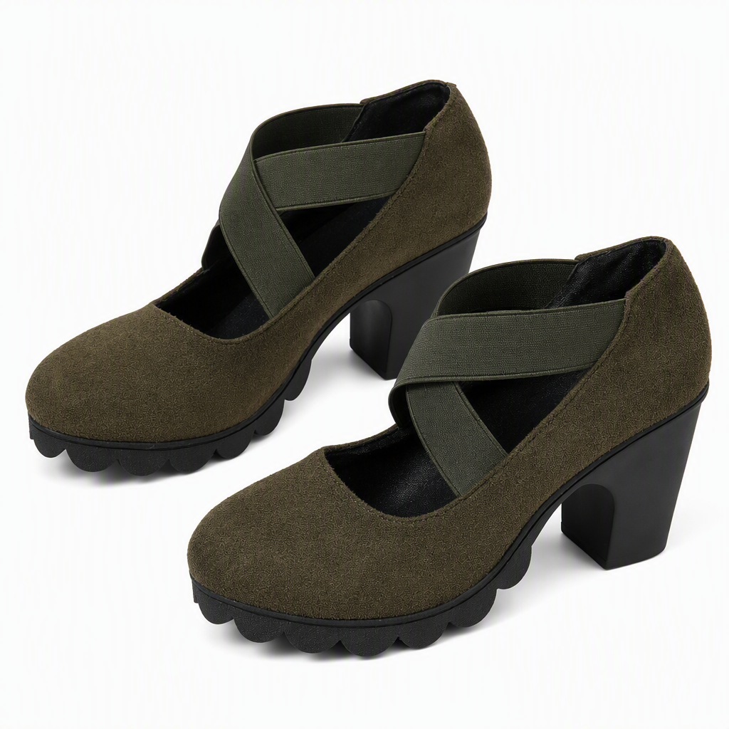 Mary Jane Platform Heels