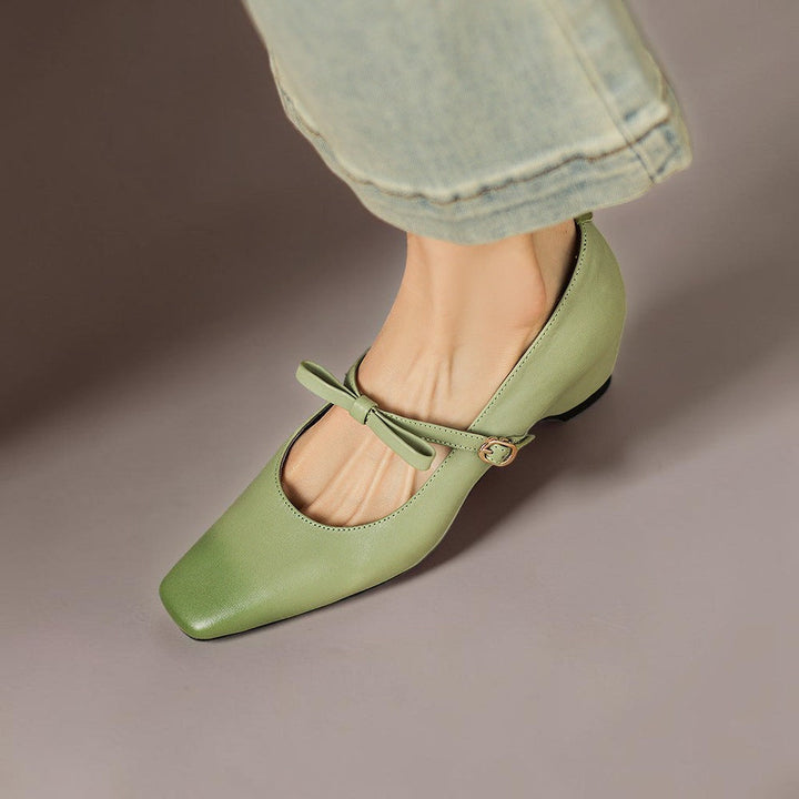 Bow-Strap Mary Jane Pump