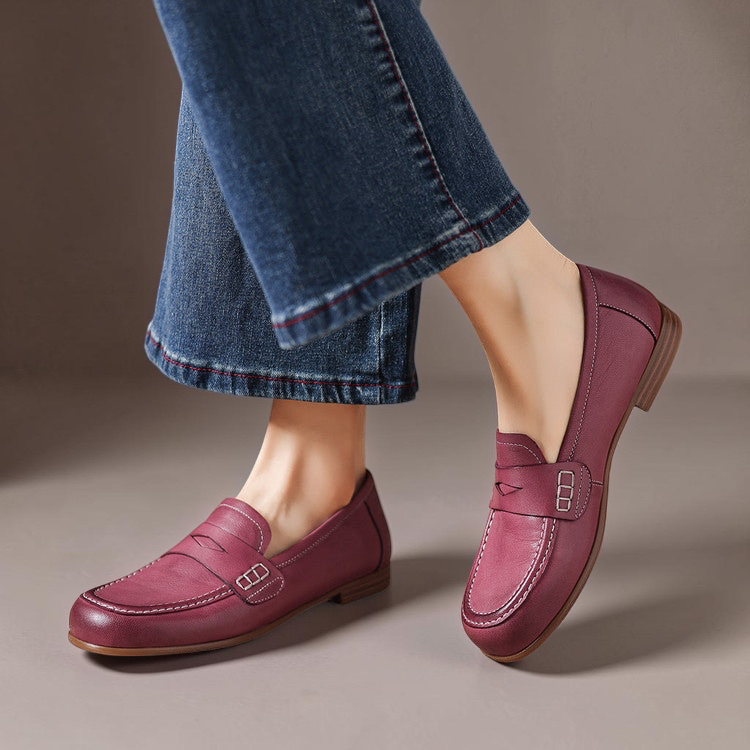 Genuine Leather Loafers