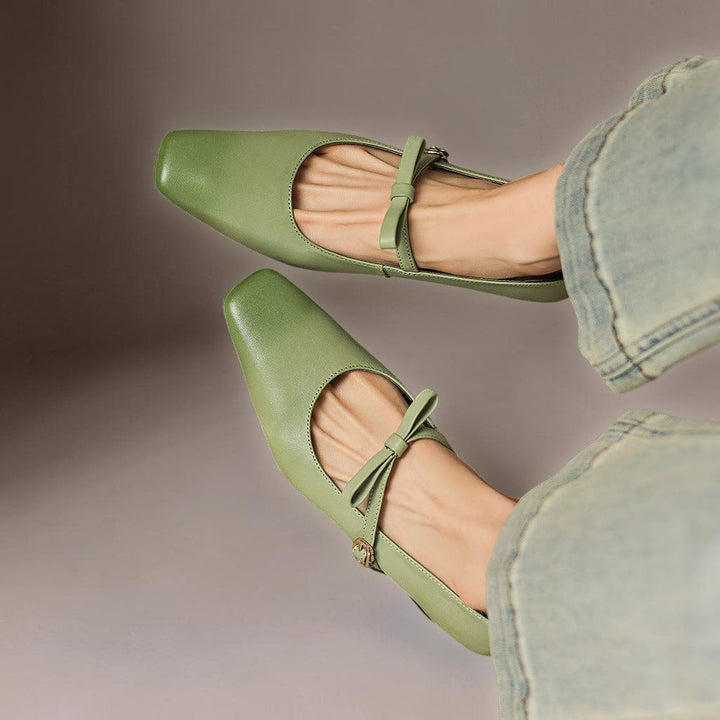 Bow-Strap Mary Jane Pump