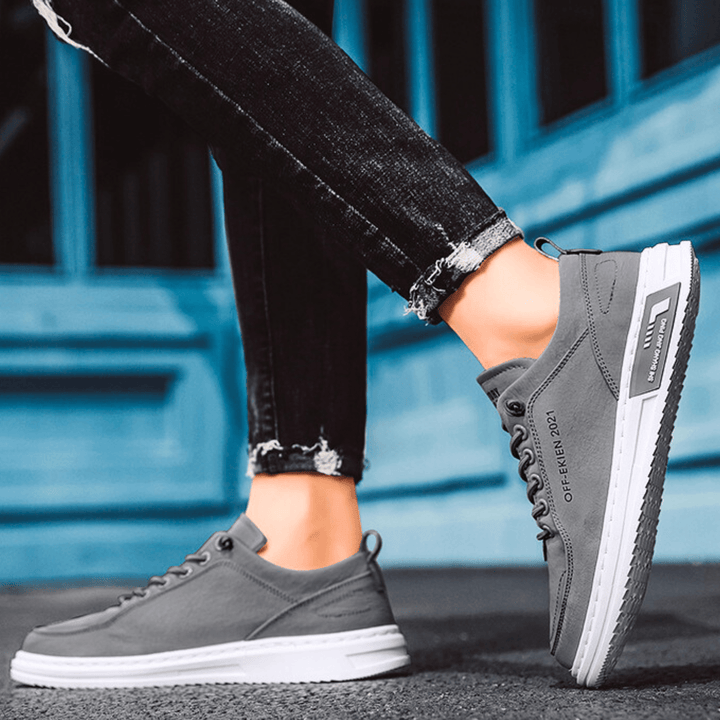 Premium Leather Urban Sneakers Charlie