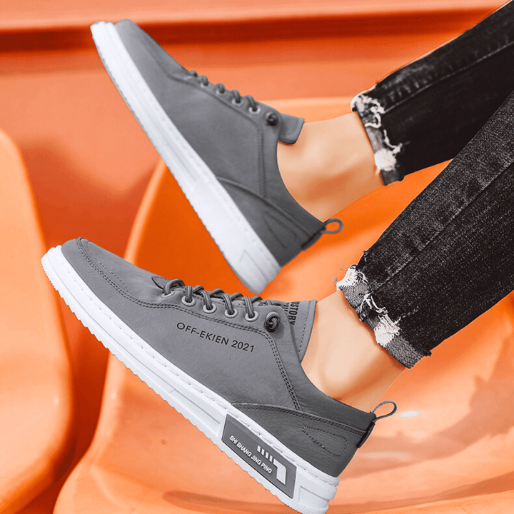 Premium Leather Urban Sneakers Charlie