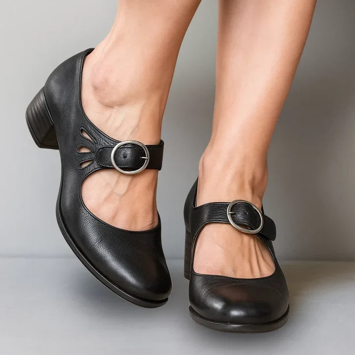 Cushioned Orthopedic Mary Janes